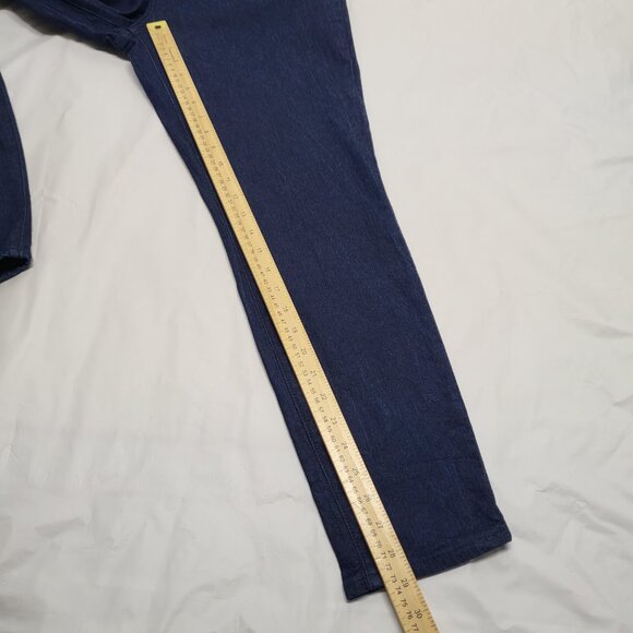 Old Navy Wow Super Skinny Jeans Womens Size 14 Midrise Darkwash Denim Pants - Picture 12 of 16